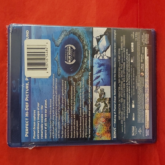 🌲 NWT Planet Ocean Blu-ray disc film - Picture 2 of 4